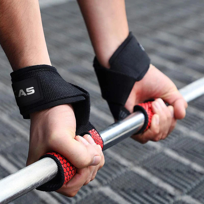 StrapForce Pro — Alça de Levantamento com Suporte de Pulso para Musculação