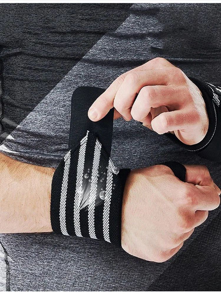 Wrist Wraps de Alta Resistência – Suporte de Punho para Treino, Levantamento de Peso e Proteção Articular (1 ou 2 Peças)