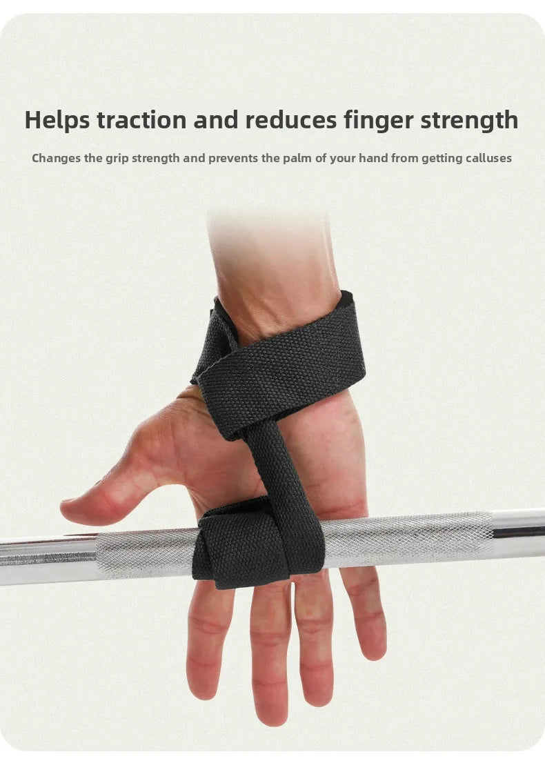 Straps de Levantamento – Suporte de Punho Ajustável Antiderrapante para Musculação