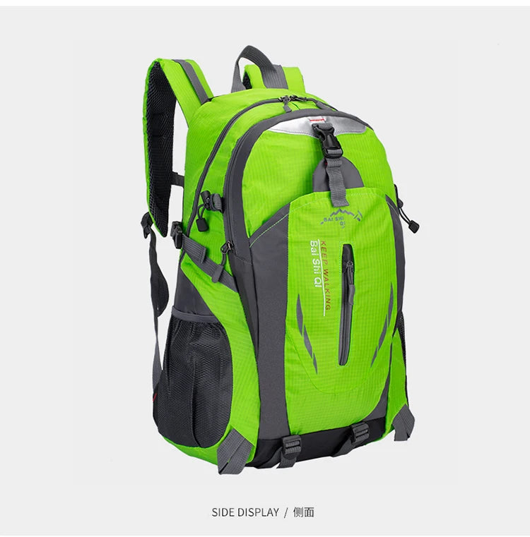 Mochila de Acampamento 40L – Grande Capacidade, Lona Reforçada e Performance Outdoor