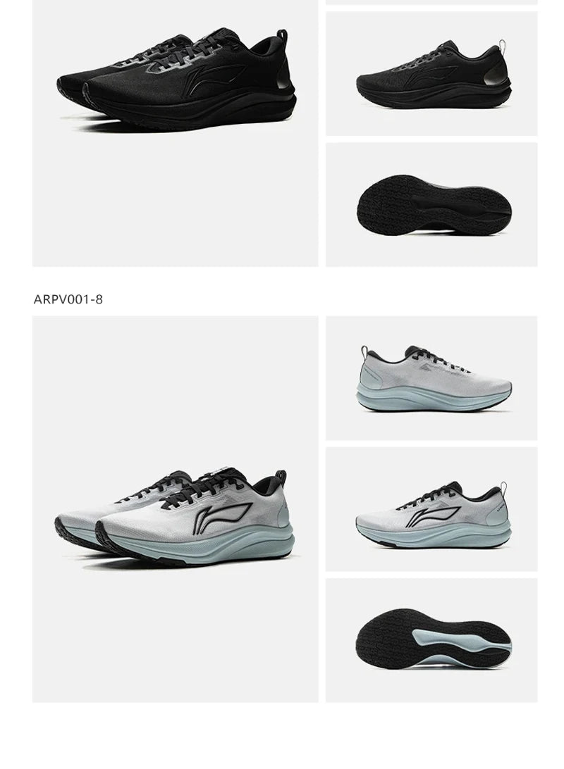 Tênis Li-Ning Red Hare 8 – Running Performance com Light Foam Ultra, Amortecimento Estável e Detalhes Reflexivos