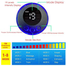 Estimulador Muscular EMS 3 em 1 – Recarregável por USB, Treino Abdominal e de Braços sem Fios