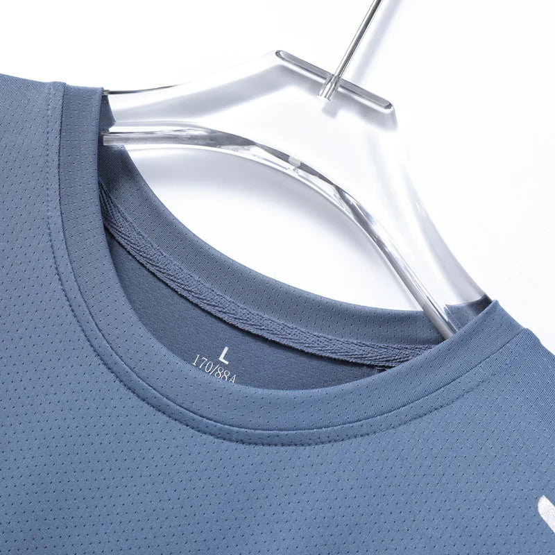 Camiseta Masculina Outdoor – Secagem Rápida, Respirável e Conforto Premium para o Verão