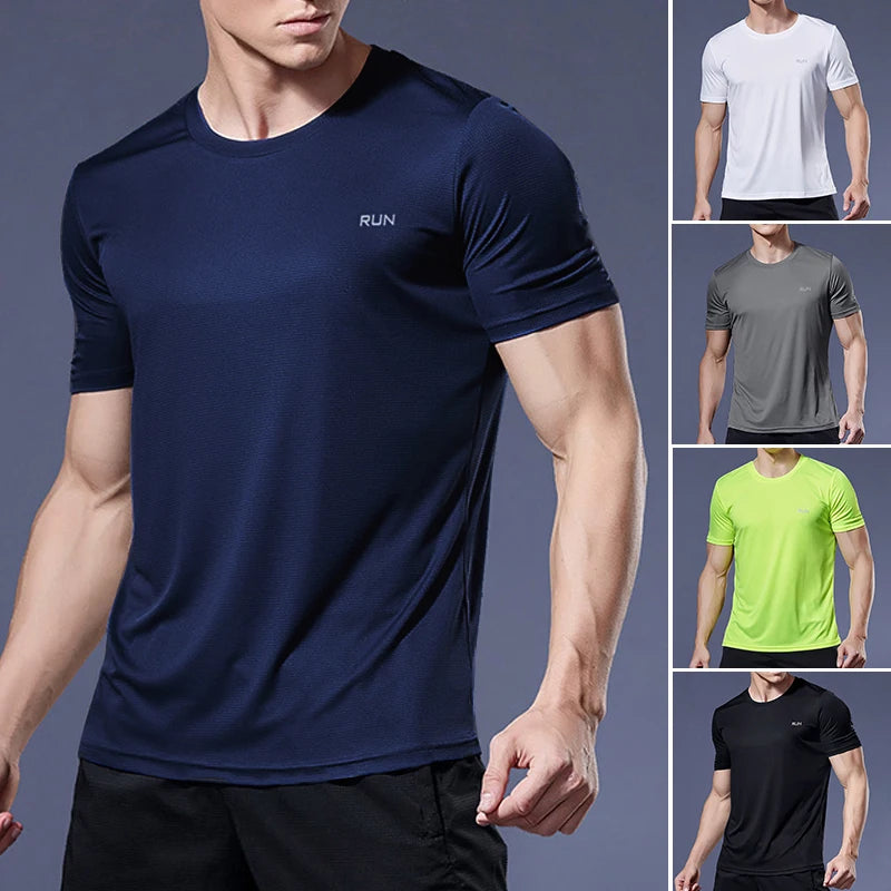 Camisa Masculina Oversized Fitness – Secagem Rápida, Treino e Corrida, Estilo Brasil