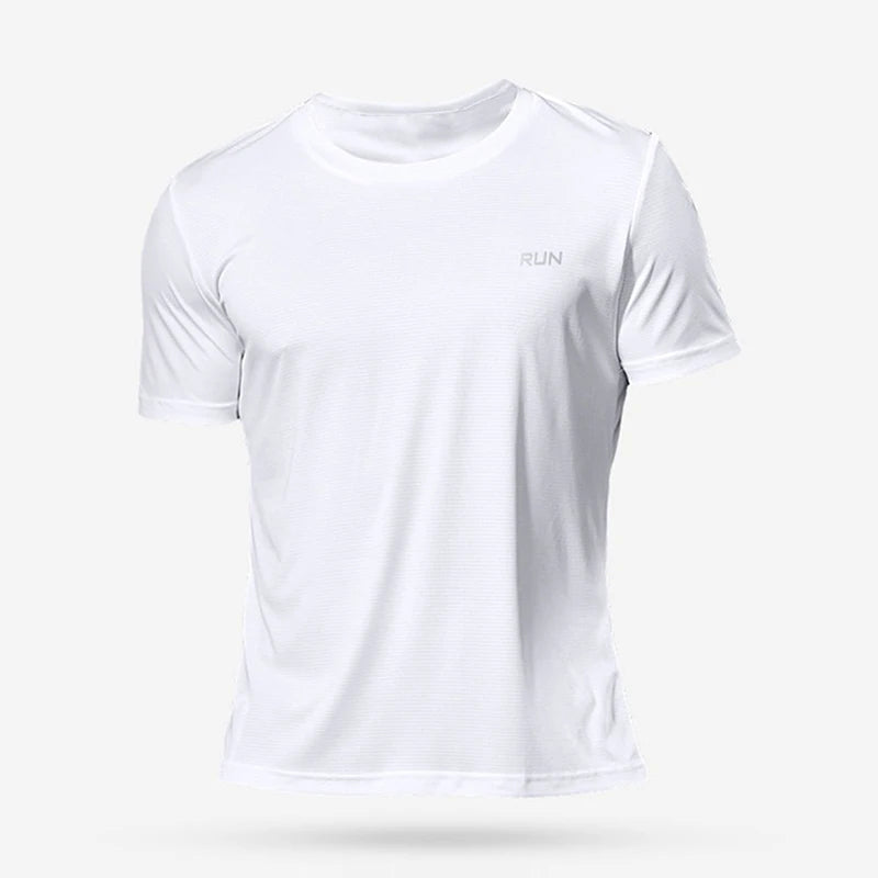 Camisa Masculina Oversized Fitness – Secagem Rápida, Treino e Corrida, Estilo Brasil