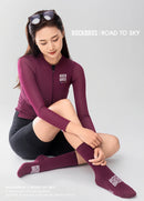 *PAGUE 1 LEVE 2*|Meias Esportivas ROCKBROS Road to Sky – Alta Elasticidade, Respirabilidade e Amortecimento para Ciclismo e Esportes