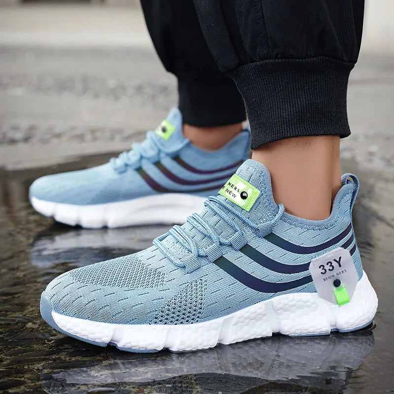 Tênis Esportivo AirFlex Pro — Leve, Respirável e Ideal para Corrida e Caminhada