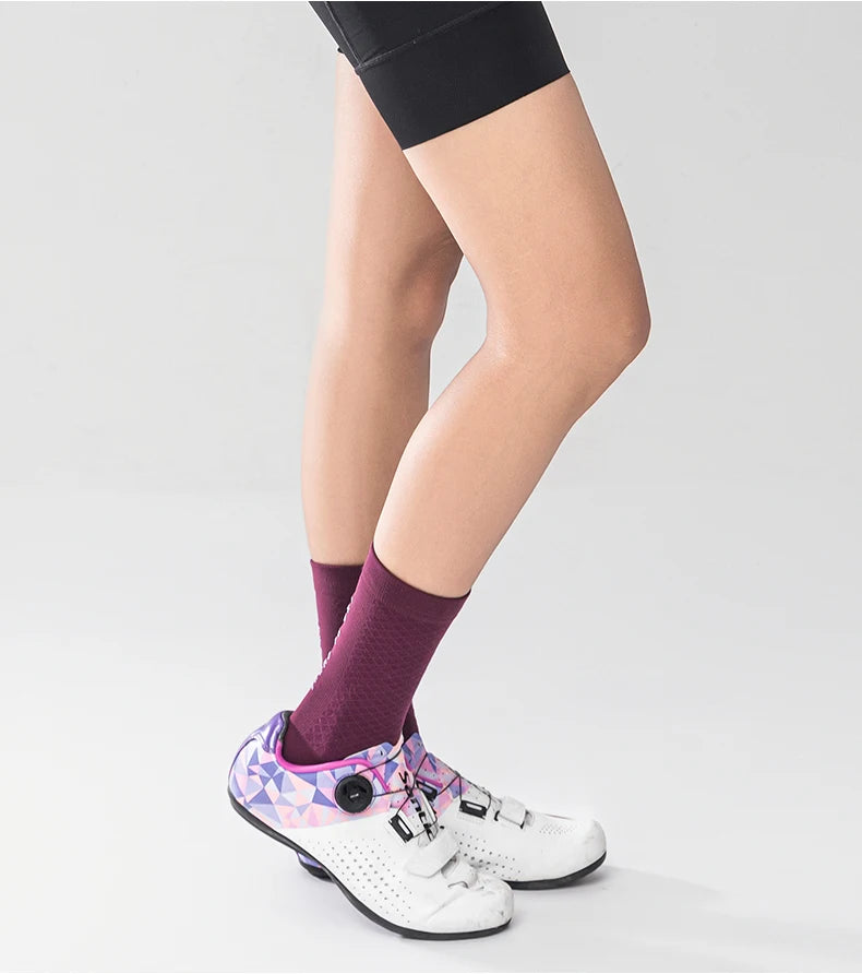 *PAGUE 1 LEVE 2*|Meias Esportivas ROCKBROS Road to Sky – Alta Elasticidade, Respirabilidade e Amortecimento para Ciclismo e Esportes