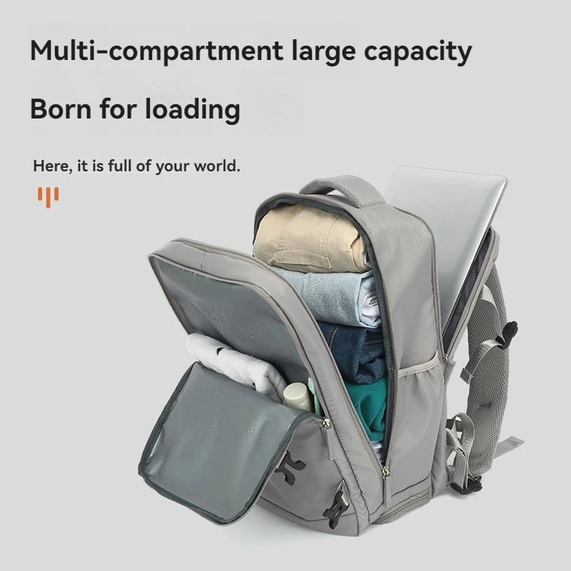 Mochila de Viagem Lumin Carry-On 42x18x29 — Cabine, Portátil e Multifuncional