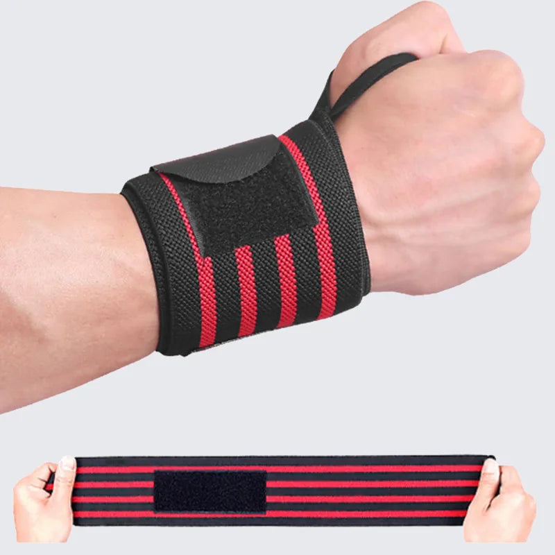 Wrist Wraps de Alta Resistência – Suporte de Punho para Treino, Levantamento de Peso e Proteção Articular (1 ou 2 Peças)