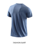 Camiseta Masculina Outdoor – Secagem Rápida, Respirável e Conforto Premium para o Verão