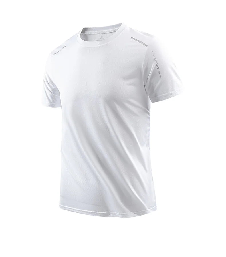 Camiseta Masculina Outdoor – Secagem Rápida, Respirável e Conforto Premium para o Verão