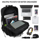 Mochila Tática 50L – Impermeável, Multiuso e de Alta Capacidade para Viagens e Aventura