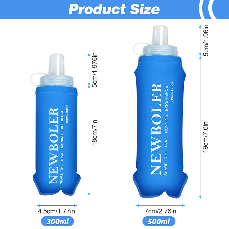 Cinturão Esportivo NEWBOLER – Bolsa Elástica de Corrida com Suporte para Número, Celular e Acessórios