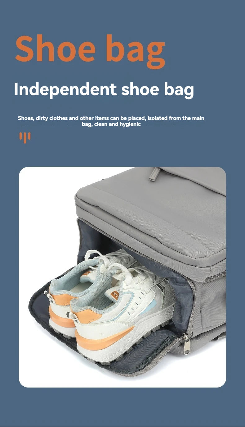 Mochila de Viagem Lumin Carry-On 42x18x29 — Cabine, Portátil e Multifuncional