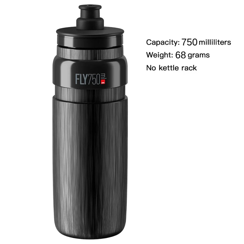 Garrafa de Hidratação para Ciclismo Fly – Ultra Leve, Válvula Push-Pull e Design Esportivo (550ml / 750ml)