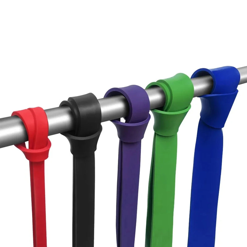 Faixa Elástica de Alta Resistência – Bandas de Látex para Treino de Força, Pilates, Pull Up Assist e Home Gym