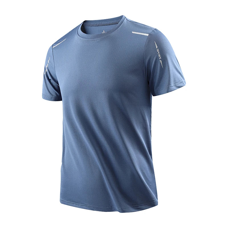 Camiseta Masculina Outdoor – Secagem Rápida, Respirável e Conforto Premium para o Verão