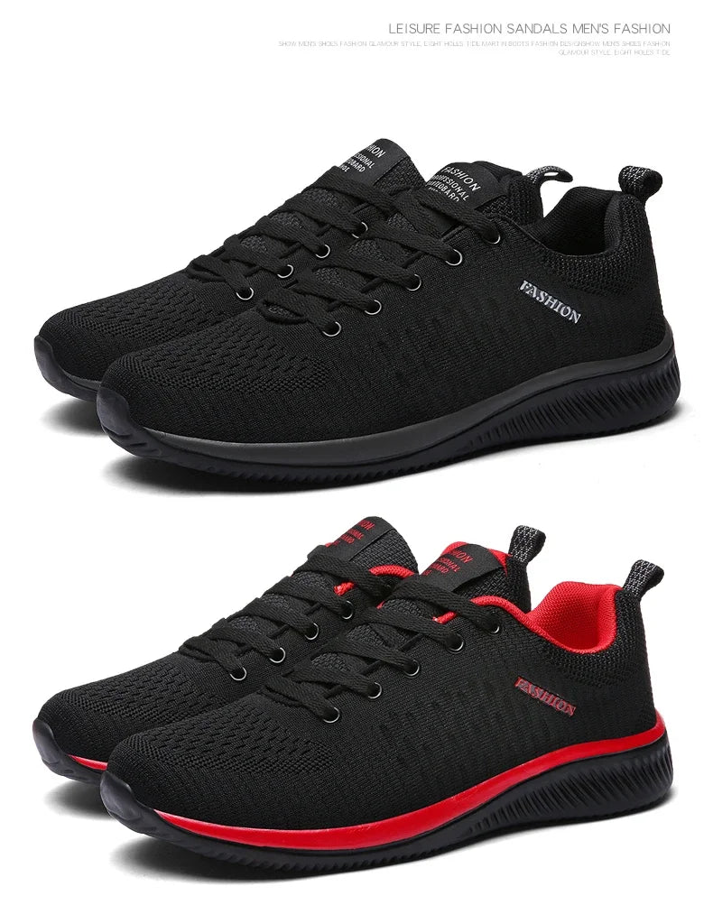 Tênis Masculino AirMesh Run — Leve, Respirável e Casual (36–48)
