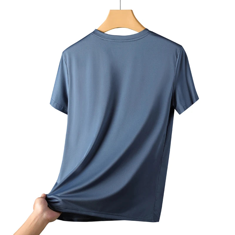 Camiseta Masculina Outdoor – Secagem Rápida, Respirável e Conforto Premium para o Verão