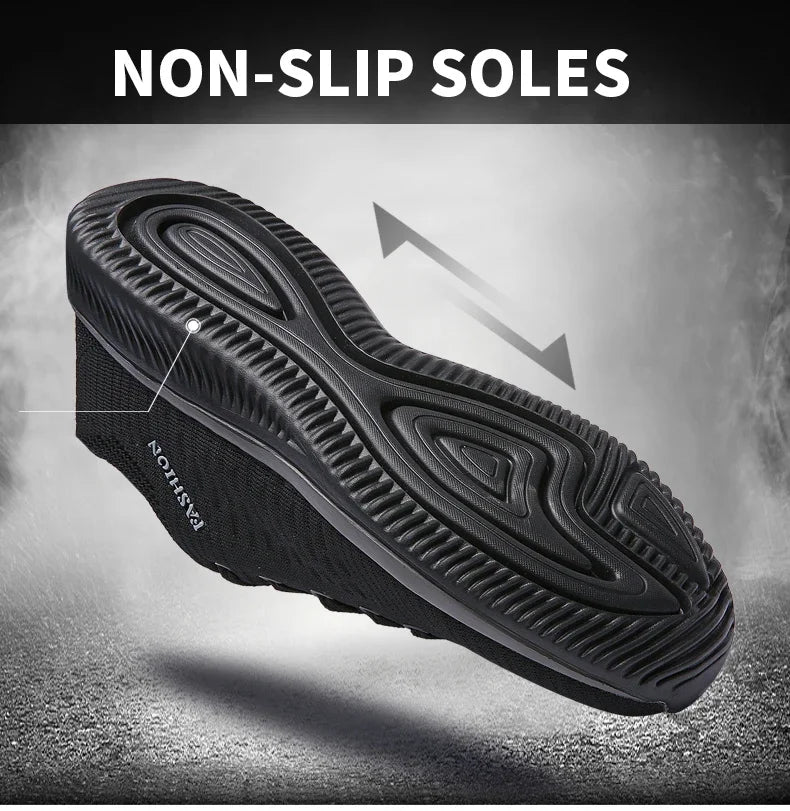 Tênis Masculino AirMesh Run — Leve, Respirável e Casual (36–48)