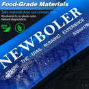 Cinturão Esportivo NEWBOLER – Bolsa Elástica de Corrida com Suporte para Número, Celular e Acessórios