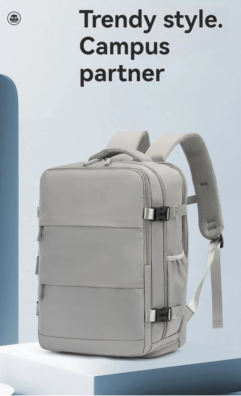 Mochila de Viagem Lumin Carry-On 42x18x29 — Cabine, Portátil e Multifuncional