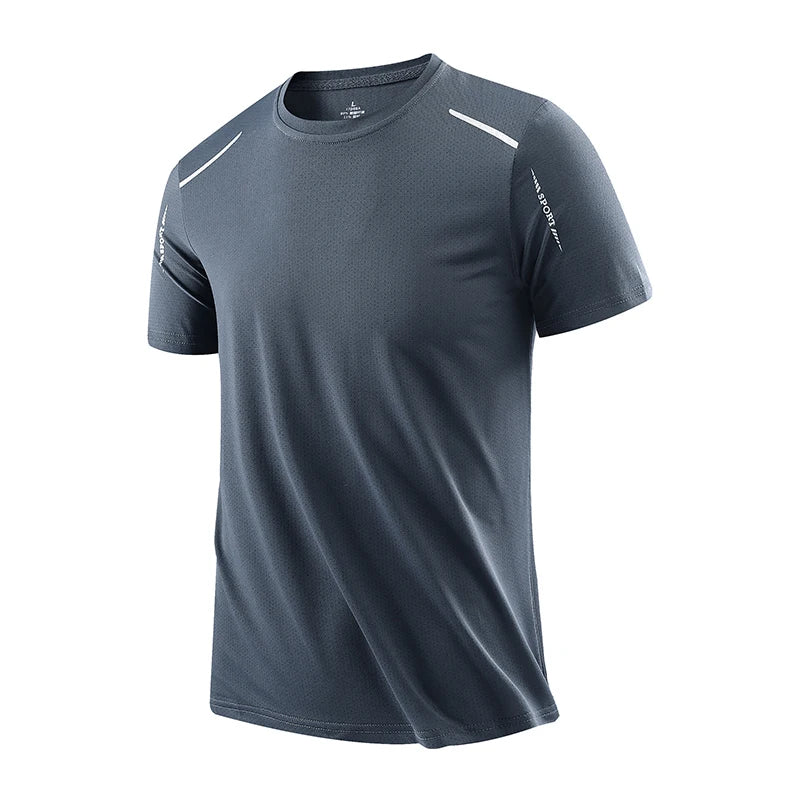 Camiseta Masculina Outdoor – Secagem Rápida, Respirável e Conforto Premium para o Verão