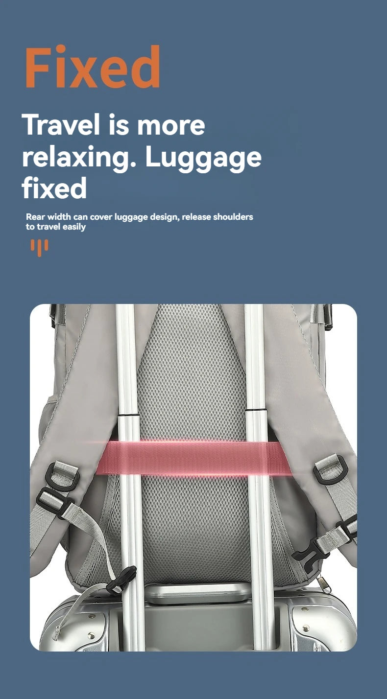 Mochila de Viagem Lumin Carry-On 42x18x29 — Cabine, Portátil e Multifuncional