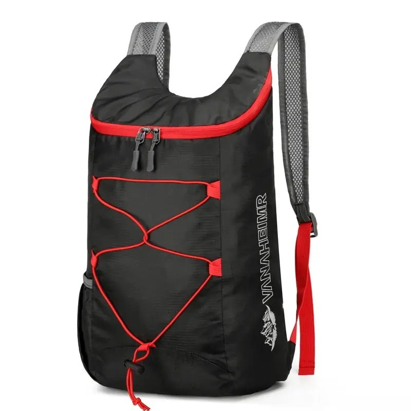 Mochila Dobrável Impermeável 20L — Leve, Resistente e Compacta para Camping, Trilhas e Viagens