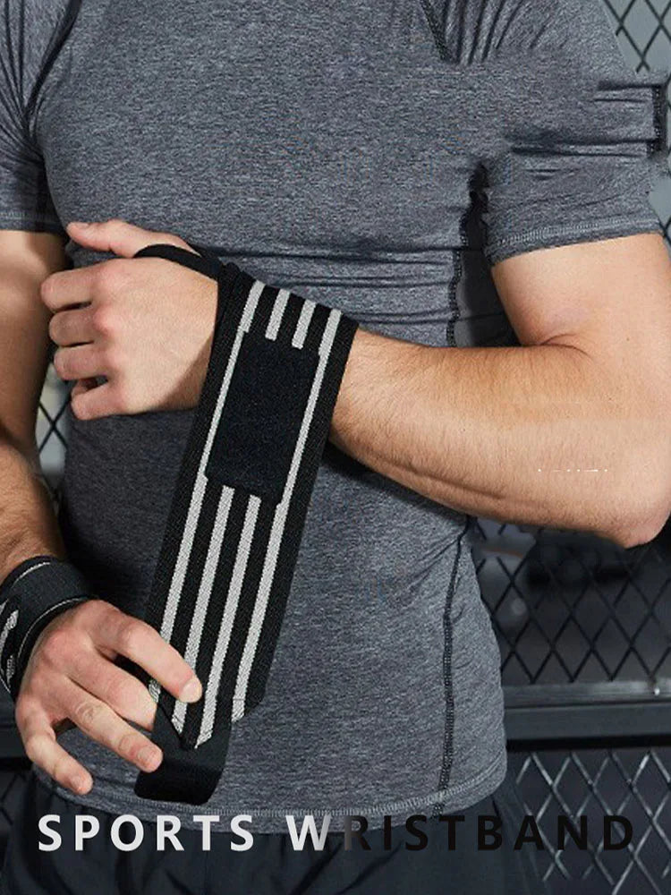 Wrist Wraps de Alta Resistência – Suporte de Punho para Treino, Levantamento de Peso e Proteção Articular (1 ou 2 Peças)