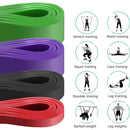 Faixa Elástica de Alta Resistência – Bandas de Látex para Treino de Força, Pilates, Pull Up Assist e Home Gym