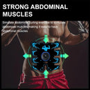 Estimulador Muscular EMS 3 em 1 – Recarregável por USB, Treino Abdominal e de Braços sem Fios