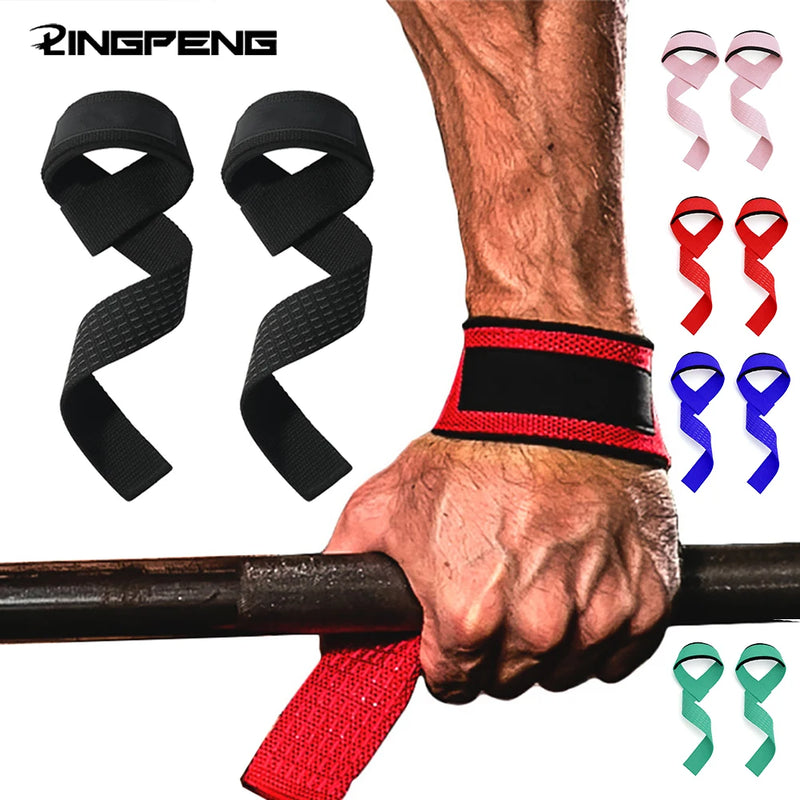Straps de Levantamento – Suporte de Punho Ajustável Antiderrapante para Musculação