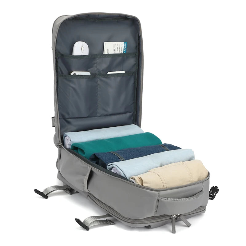 Mochila de Viagem Lumin Carry-On 42x18x29 — Cabine, Portátil e Multifuncional