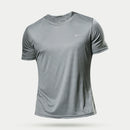 Camisa Masculina Oversized Fitness – Secagem Rápida, Treino e Corrida, Estilo Brasil
