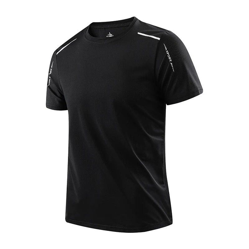Camiseta Masculina Outdoor – Secagem Rápida, Respirável e Conforto Premium para o Verão