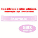 Mini Band Elástica – Kit com 1 ou 5 Unidades para Treino de Glúteos, Pernas e Corpo Total